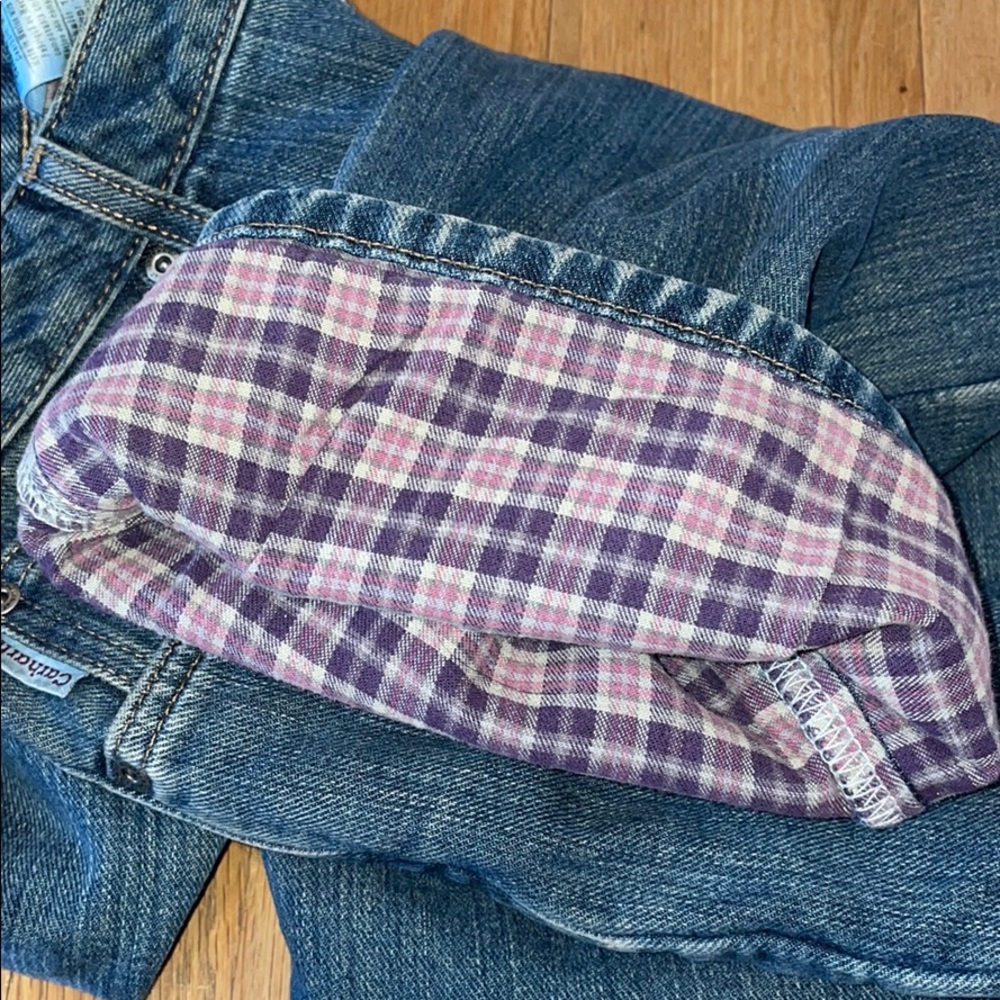 Carhartt flannel lined jeans. 10 x 30 - Picture 4 of 4